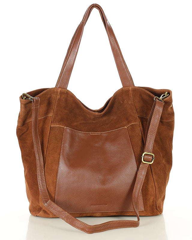 Shopper bag CATANIA Sue. Damstas på axlar Shopper Bag av italienskt damm