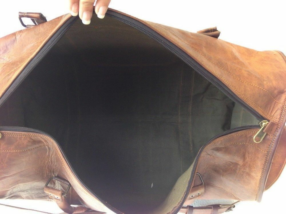 INDIANA VINTAGE Duża skórzana torba podróżna