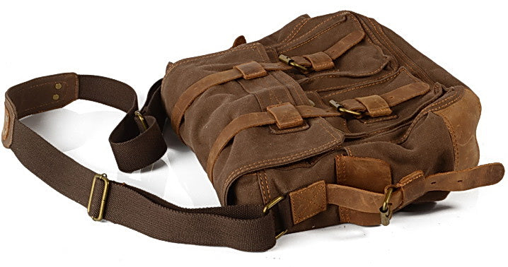 ADVENTURE Męska torba na ramię materiałowa