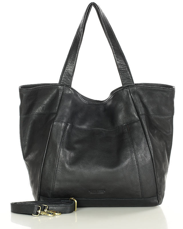 Shopper bag CATANIA - luxuriös italiensk shopper shopper med av av avsk med med ennynyny.