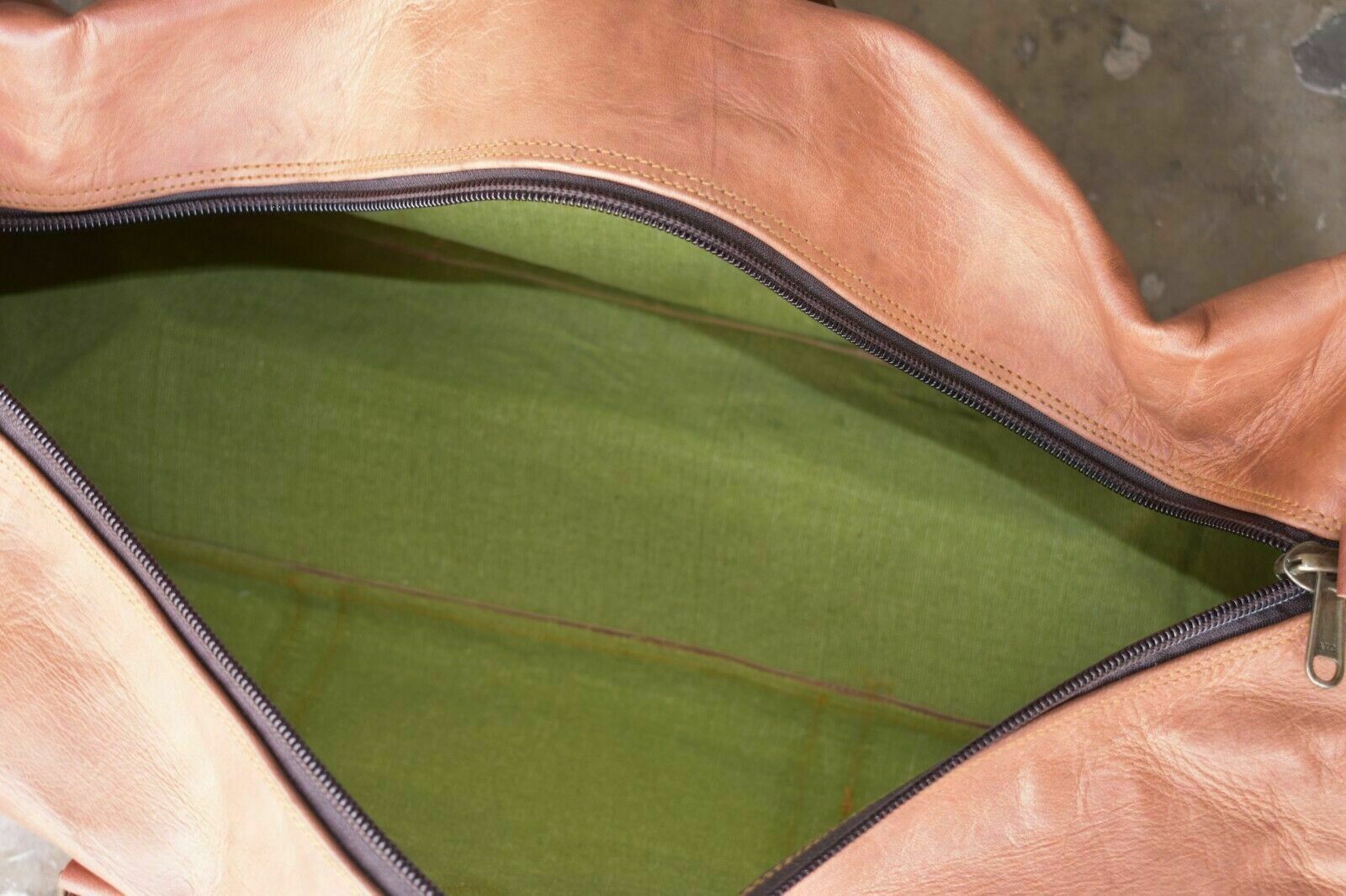 BERBER VINTAGE Skórzana torba podróżna Unisex 30"