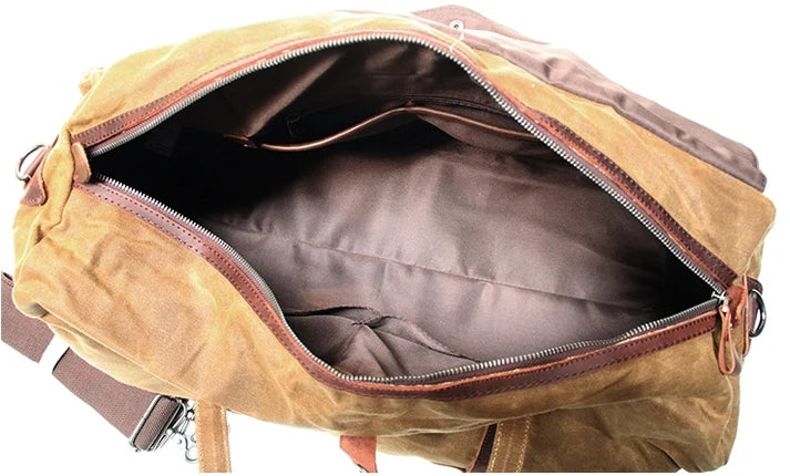 WAXVamp XL™ Vaxad, stor weekendväska i tyg för män/kvinnor