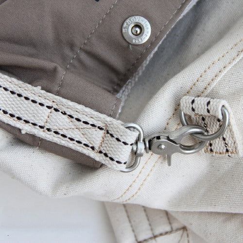 BLANC RIFFLE Ryggsäck och axelremsväska i tyg för kvinnor i ett